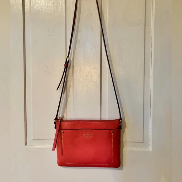 Kate Spade Thompson Street Tatum crossbody bag - Bright Flamingo - Picture 3 of 7